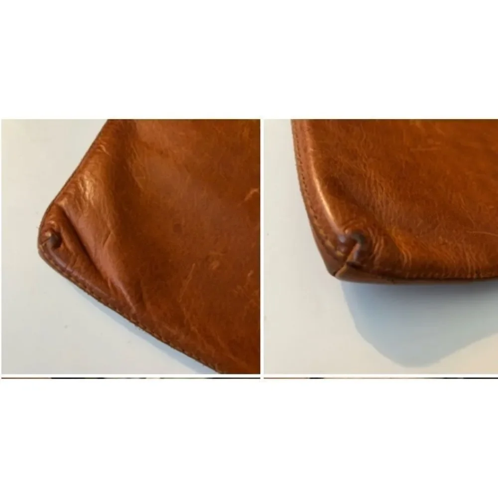 Vintage Madewell - The Leather Laptop Case in English Saddle  RETIRED